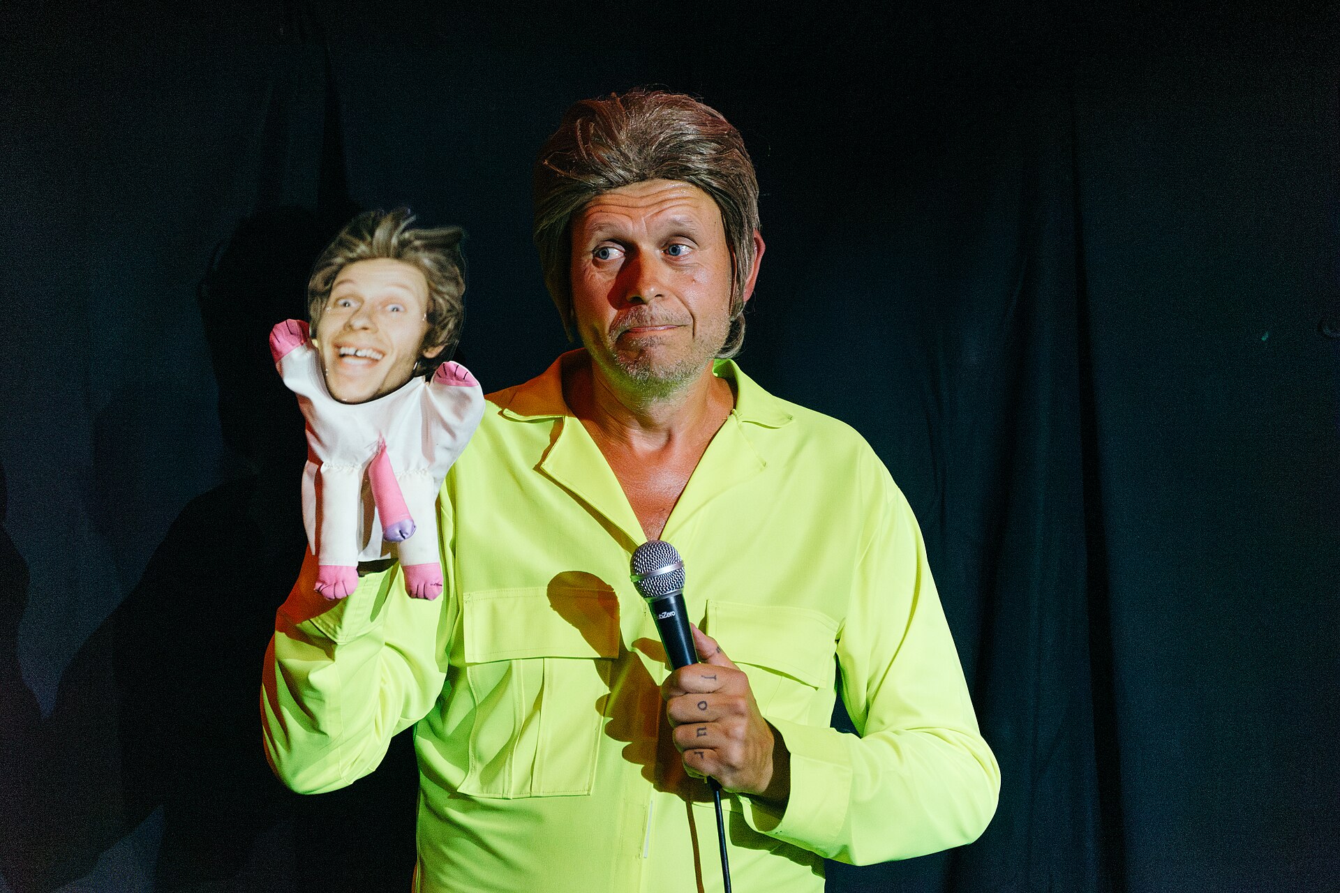 Kunt and the Gang performing at the 2025 Edinburgh Festival Fringe