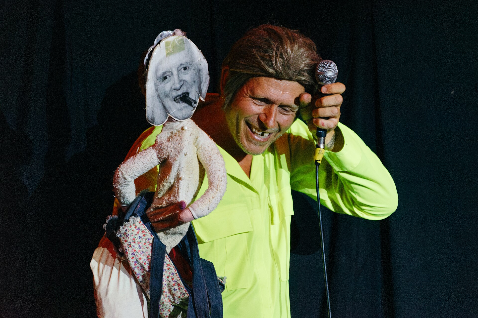 Kunt and the Gang performing at the 2025 Edinburgh Festival Fringe