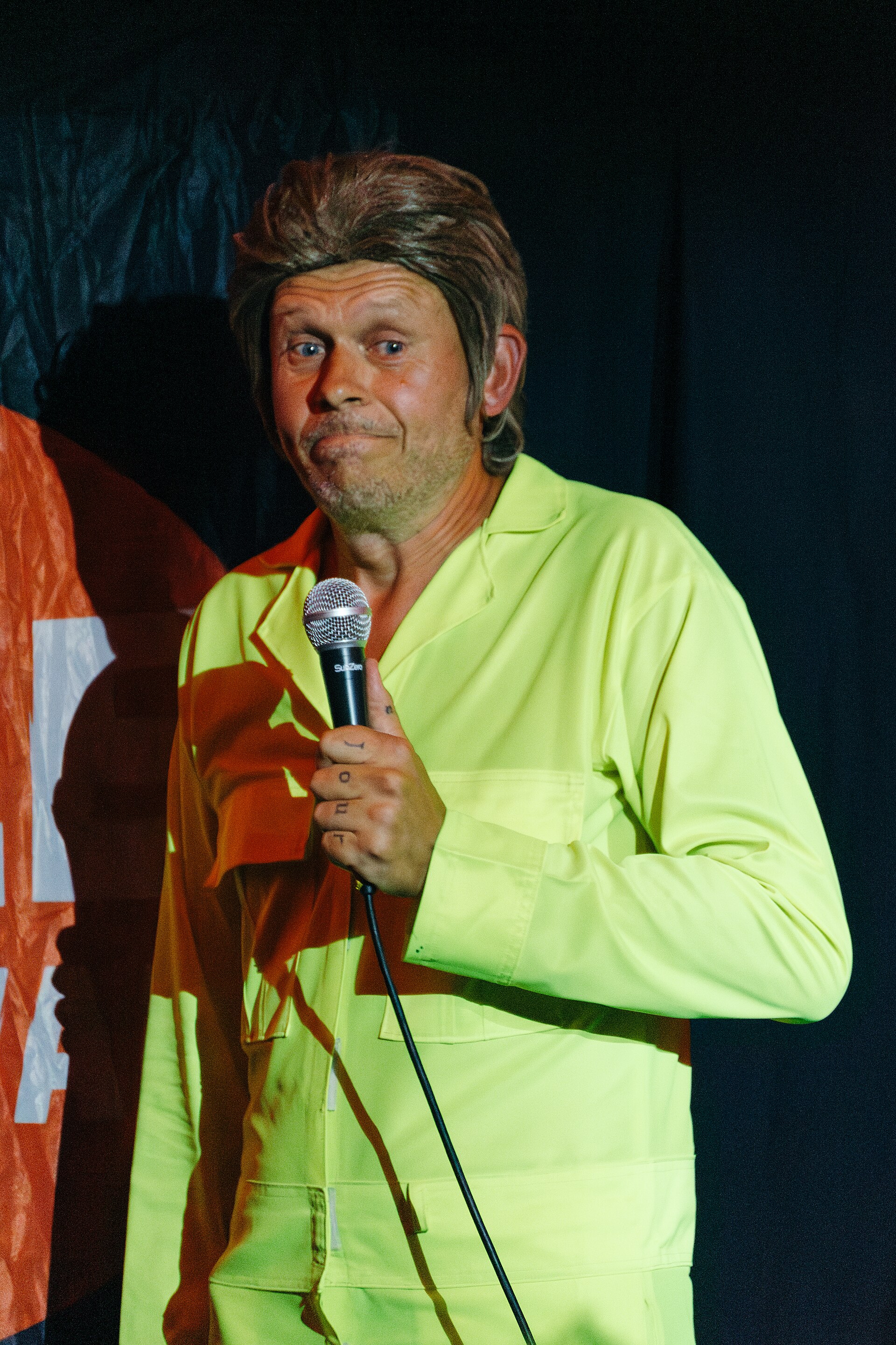 Kunt and the Gang performing at the 2025 Edinburgh Festival Fringe