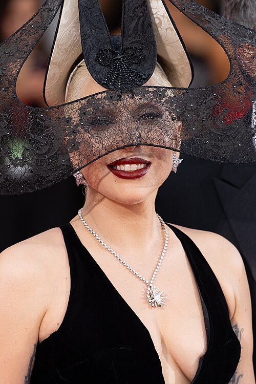 Actress Lady Gaga at the 81st Venice International Film Festival