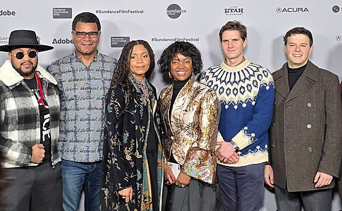 Lady director and producers at the 2026 Sundance Film Festival