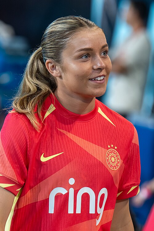 Laila Harbert during Gotham FC vs Portland Thorns FC on 26 Sep 2025