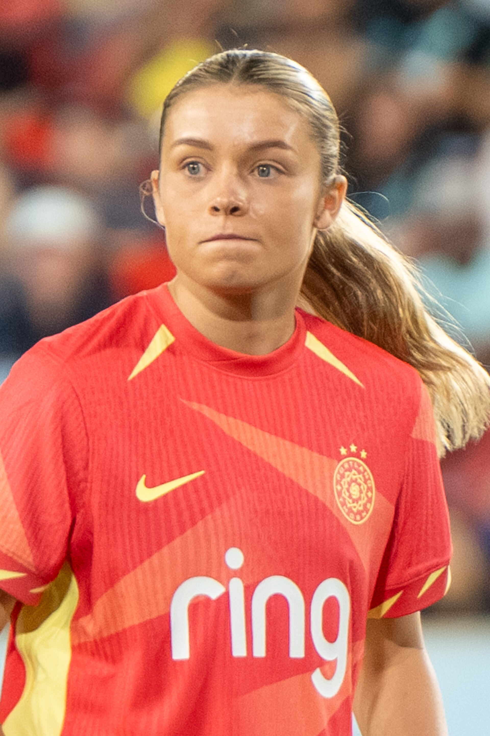 Laila Harbert during Gotham FC vs Portland Thorns FC on 26 Sep 2025