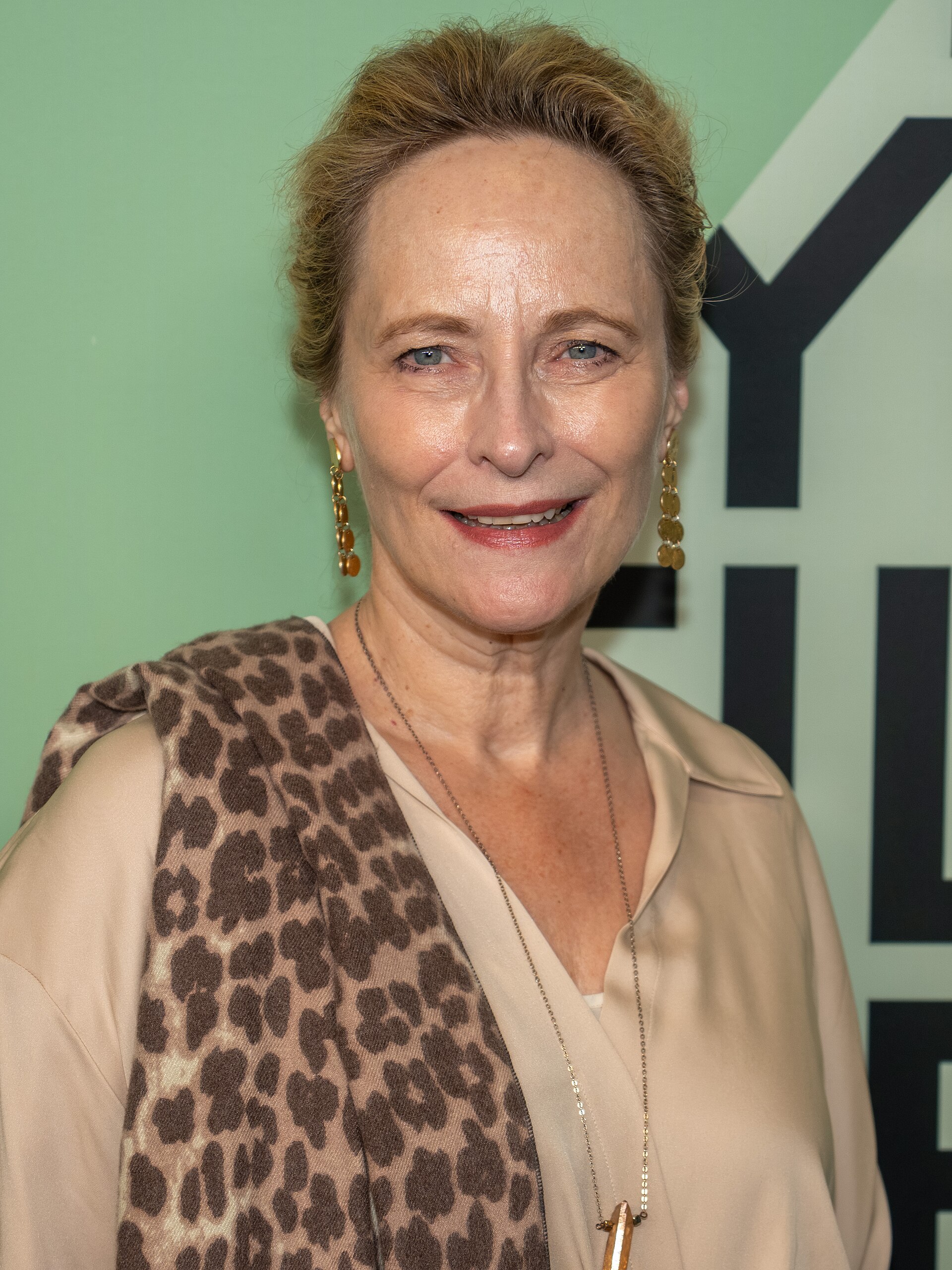 Laila Robins, actress, at the 63rd annual New York Film Festival at Lincoln Center in 2025 for the film Blue Moon