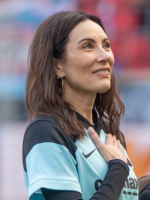 Laura Benanti during Gotham FC vs Racing Louisville on Oct 19, 2025