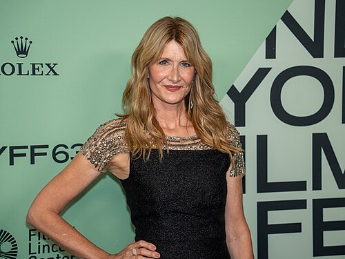 Laura Dern at the 63rd annual New York Film Festival at Lincoln Center in 2025 for the film Is This Thing On?