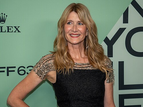 Laura Dern at the 63rd annual New York Film Festival at Lincoln Center in 2025 for the film Is This Thing On?