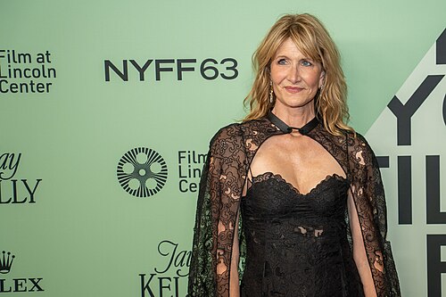 Laura Dern at the 63rd annual New York Film Festival at Lincoln Center in 2025 for the film Jay Kelly