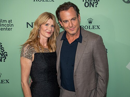 Laura Dern Will Arnett at the 63rd annual New York Film Festival at Lincoln Center in 2025 for the film Is This Thing On?