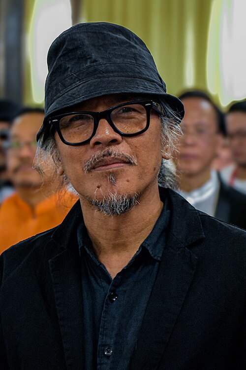 Phantosmia director, Lav Diaz, at 81st Venice International Film Festival