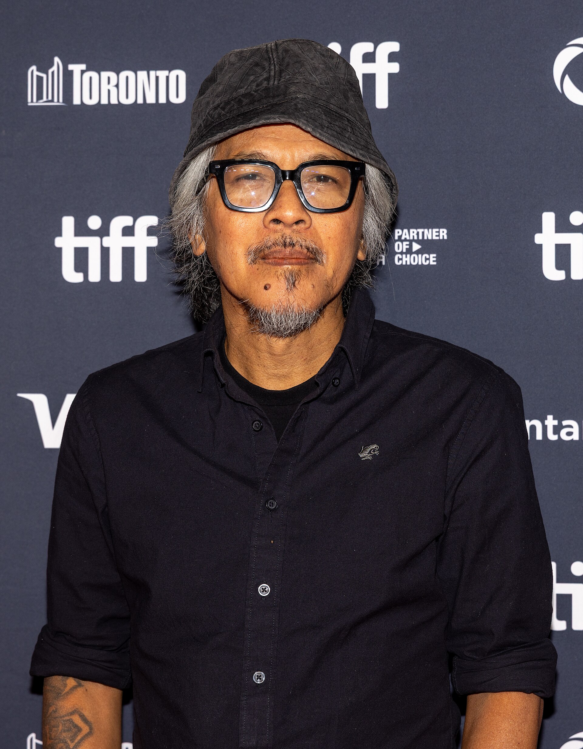 Lav Diaz, director, at the 2025 Toronto International Film Festival (TIFF) for the movie Magellan.