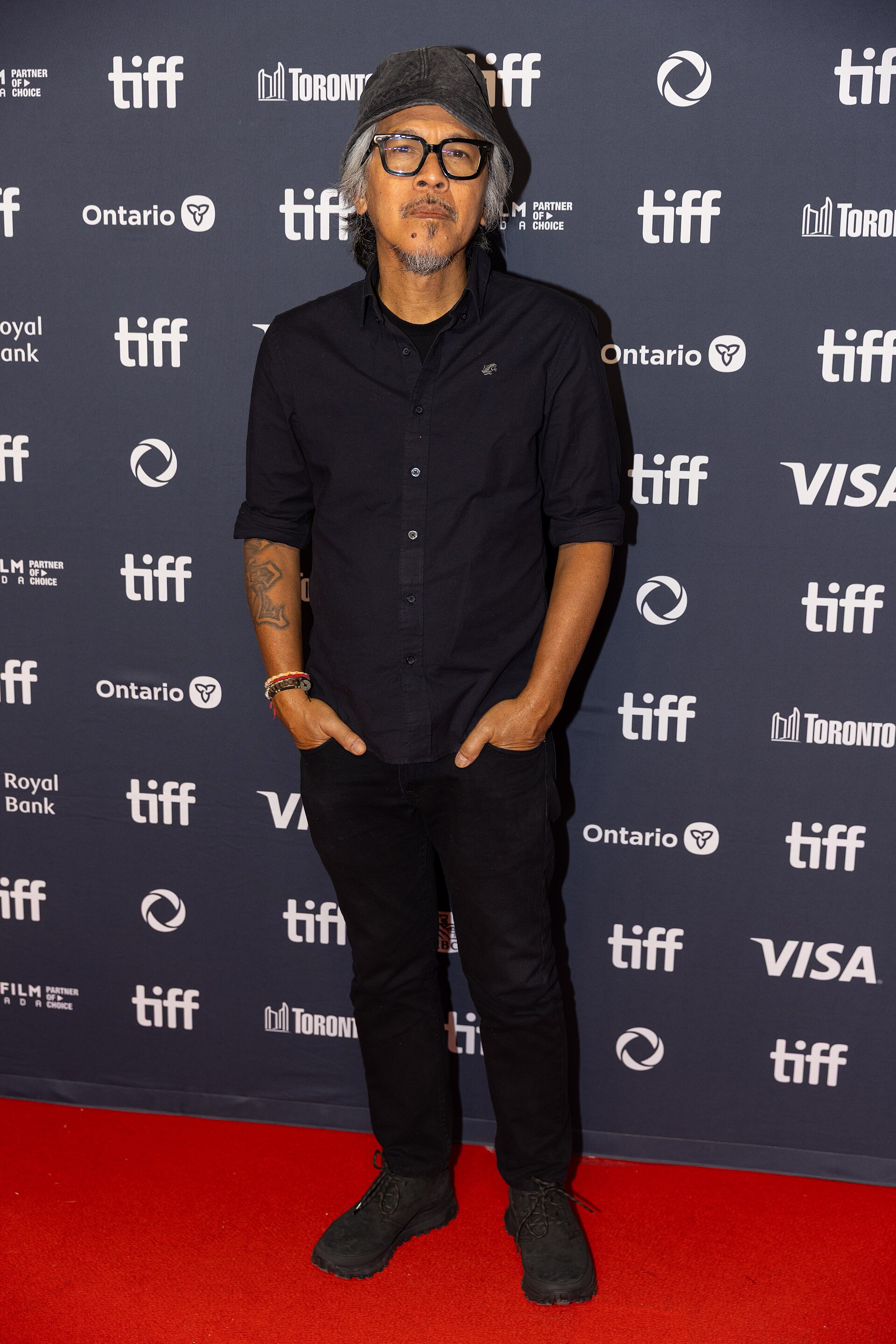 Lav Diaz, director, at the 2025 Toronto International Film Festival (TIFF) for the movie Magellan.