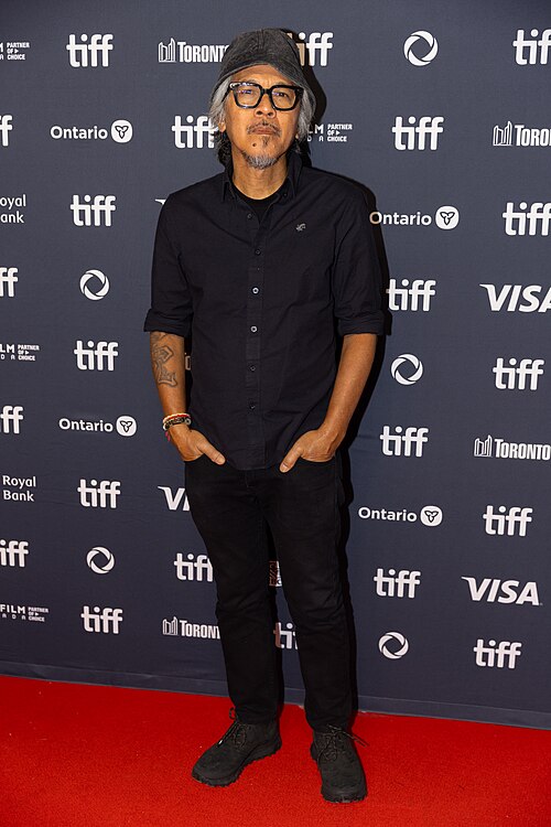 Lav Diaz, director, at the 2025 Toronto International Film Festival (TIFF) for the movie Magellan.