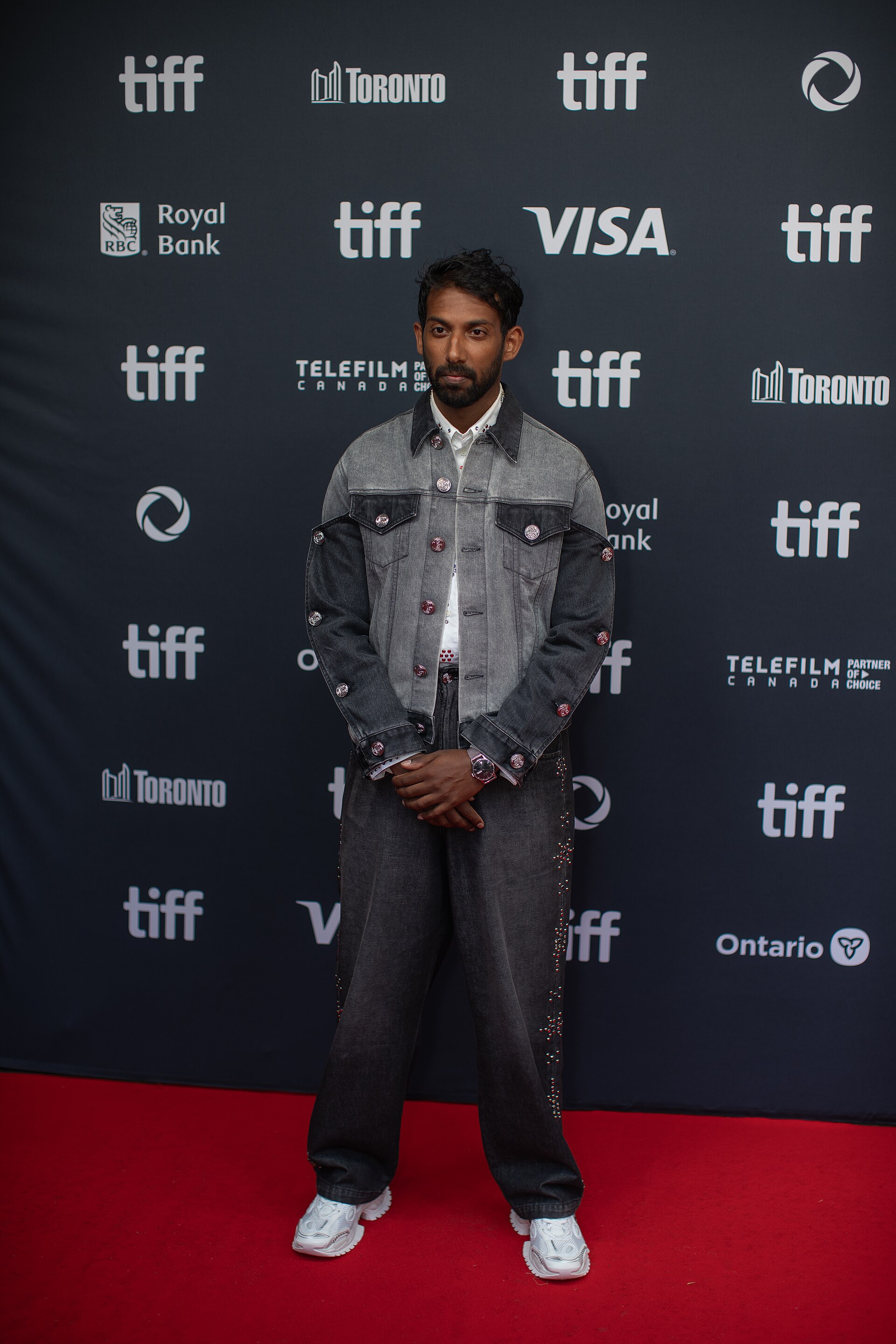 Lawrence Valin, director of 'Little Jaffna', at the 2024 Toronto International Film Festival