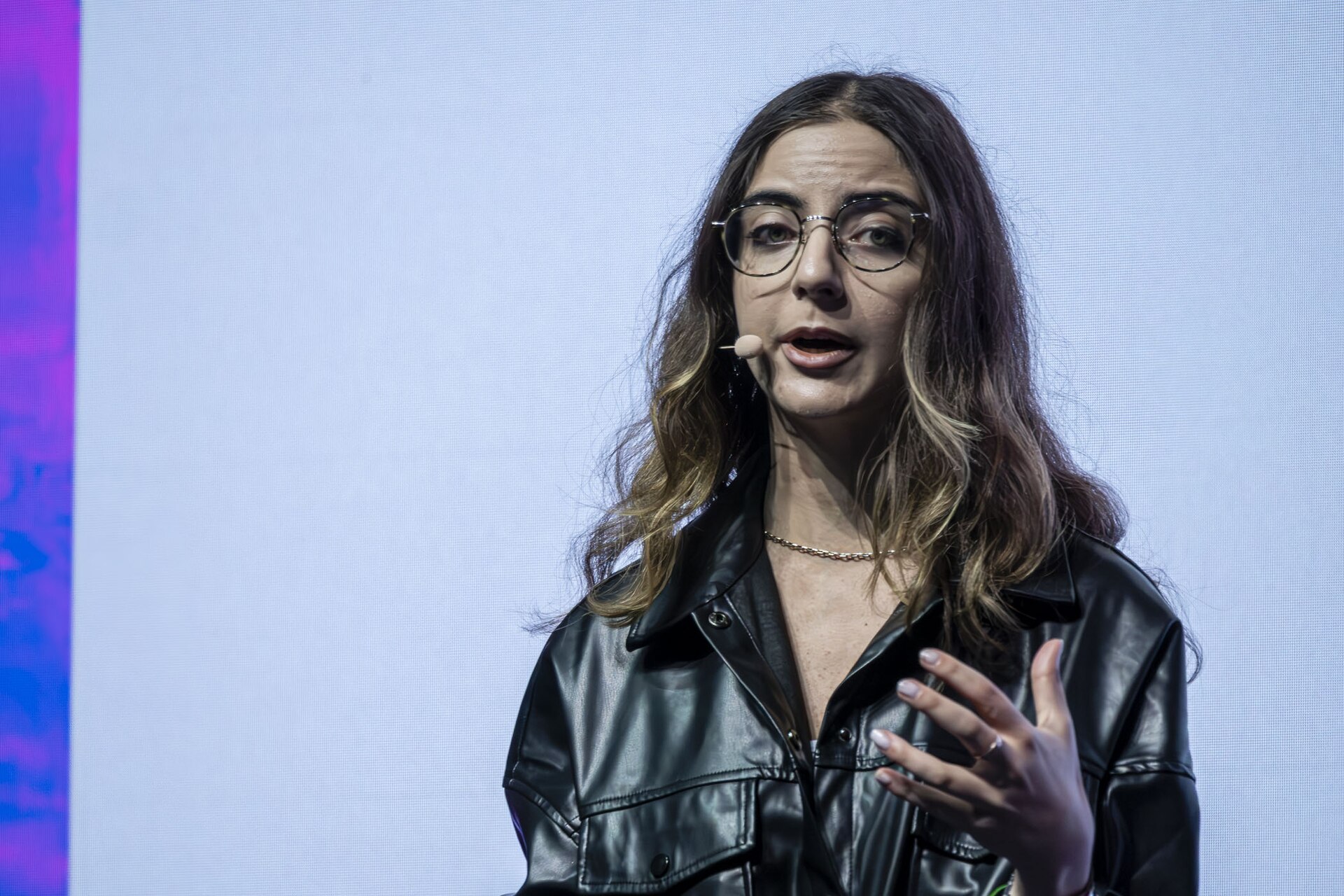 Lea Karam, Host, at the SXSW London festival hosted in London, England during June 2025.