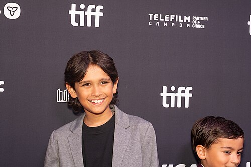 Leandro Vigueras, actor, at the 2025 Toronto International Film Festival (TIFF) for the movie Adulthood.