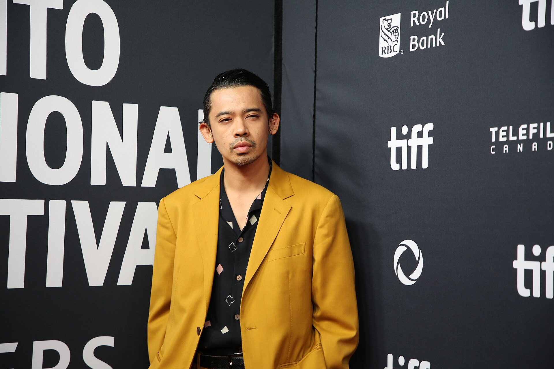 Leo Imamura, actor, at the 2024 Toronto International Film Festival (TIFF) for the movie The Gesuidouz.