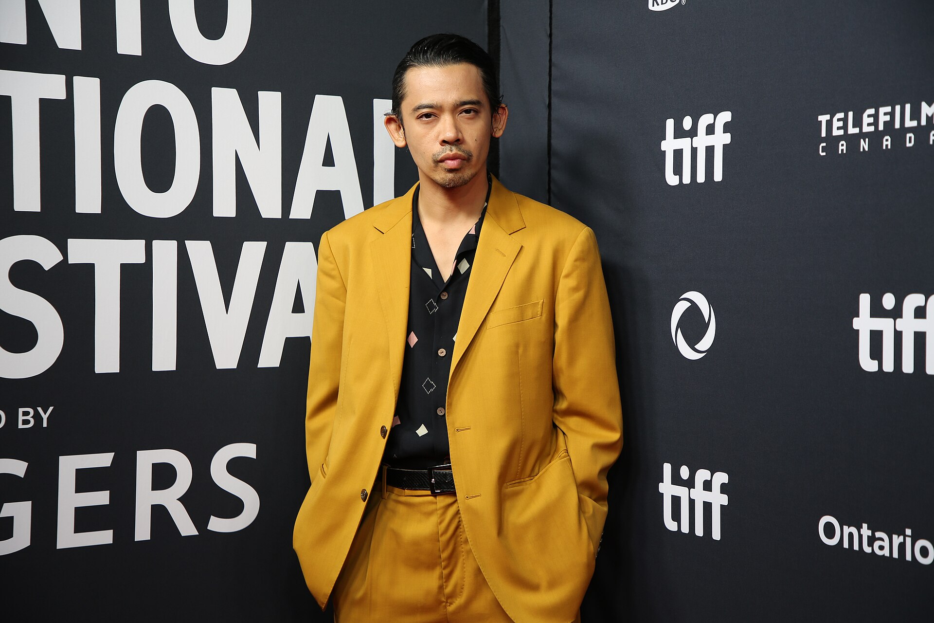 Leo Imamura, actor, at the 2024 Toronto International Film Festival (TIFF) for the movie The Gesuidouz.