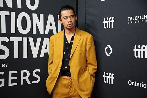 Leo Imamura, actor, at the 2024 Toronto International Film Festival (TIFF) for the movie The Gesuidouz.