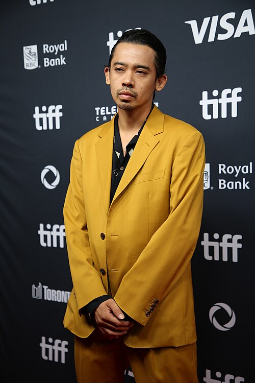 Leo Imamura, actor, at the 2024 Toronto International Film Festival (TIFF) for the movie The Gesuidouz.