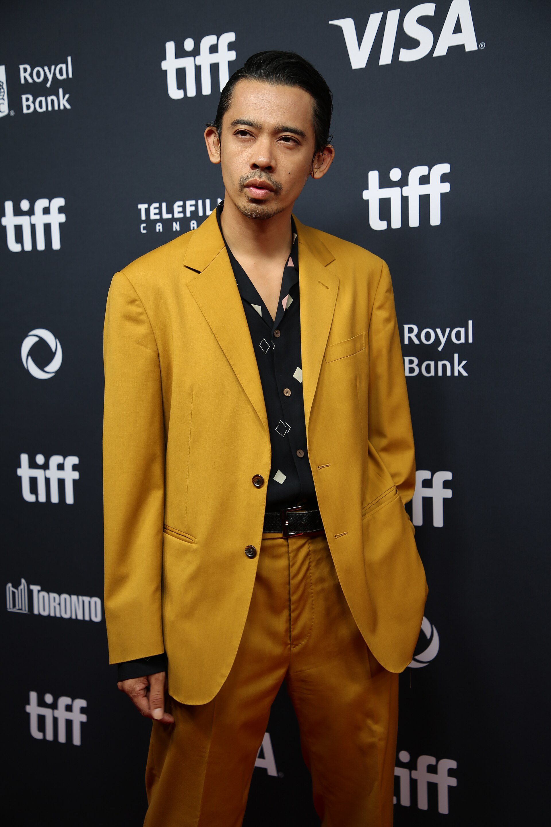 Leo Imamura, actor, at the 2024 Toronto International Film Festival (TIFF) for the movie The Gesuidouz.