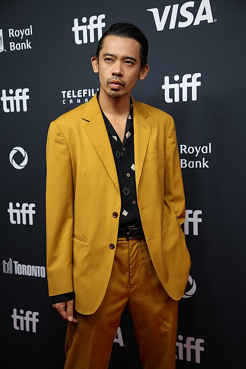 Leo Imamura, actor, at the 2024 Toronto International Film Festival (TIFF) for the movie The Gesuidouz.