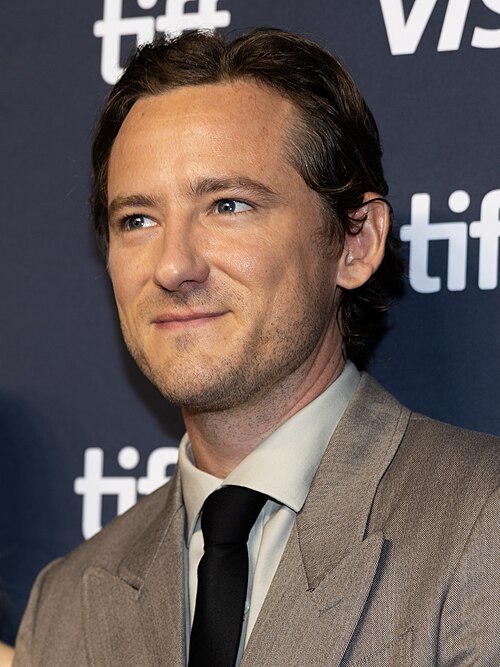 Lewis Pullman at the 2025 Toronto International Film Festival (TIFF) for the movie The Testament of Ann Lee.