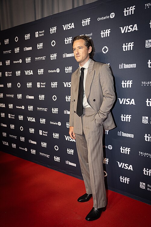 Lewis Pullman, actor, at the 2025 Toronto International Film Festival (TIFF) for the movie The Testament of Ann Lee.