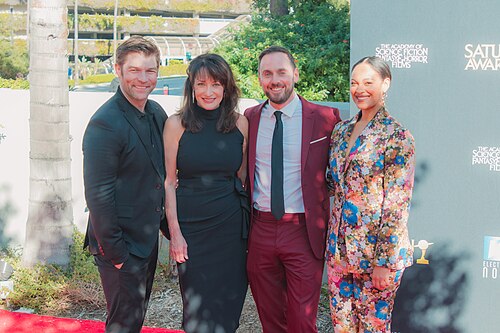 Liam McIntyre, Karen Bailey, Thomas Hefferon, & Cynthia Addai-Robinson at the 53rd Saturn Awards