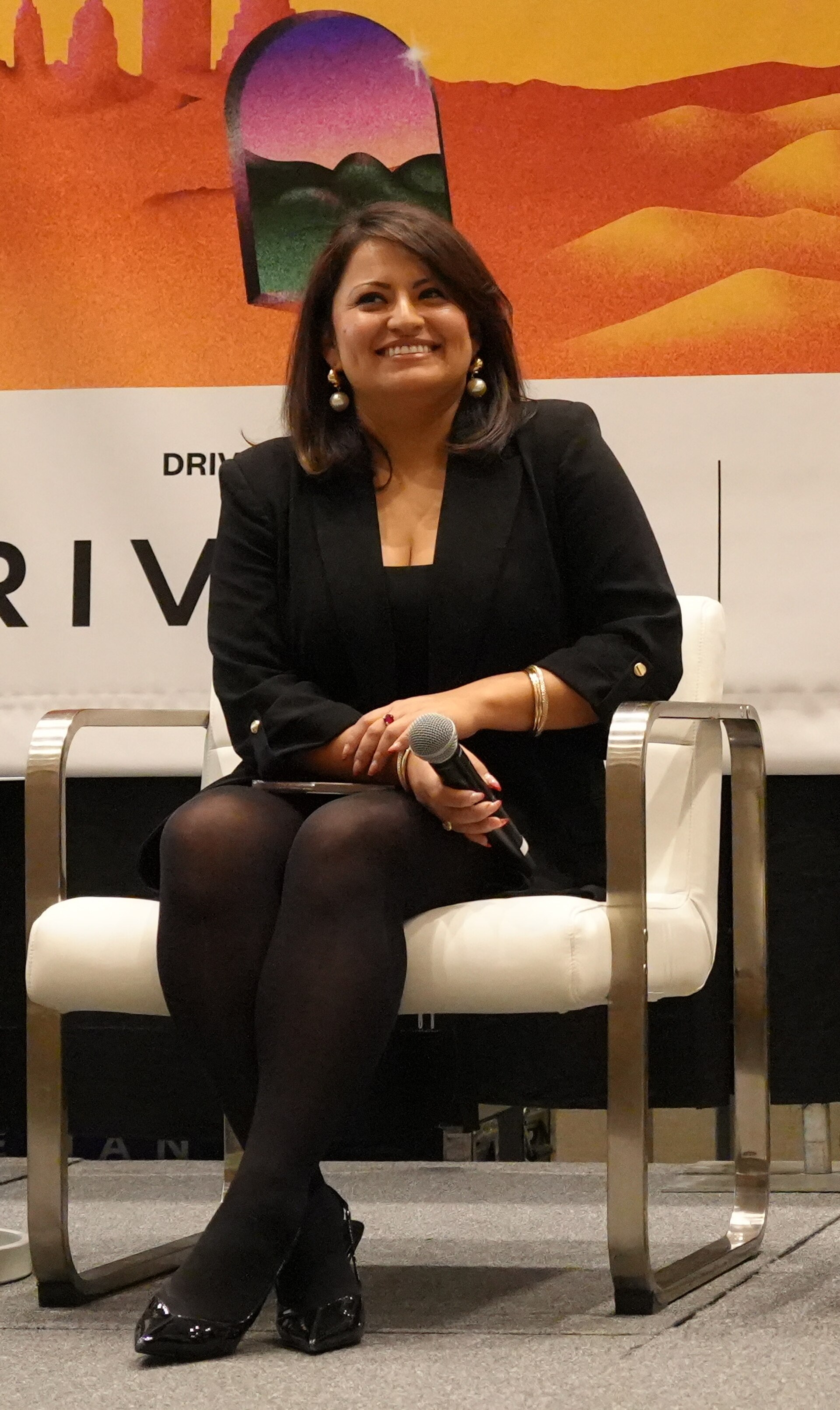 Lili Gangas, panel at SXSW 2025 in Austin, Texas. Building Responsible Tech with the Latinx Community.
