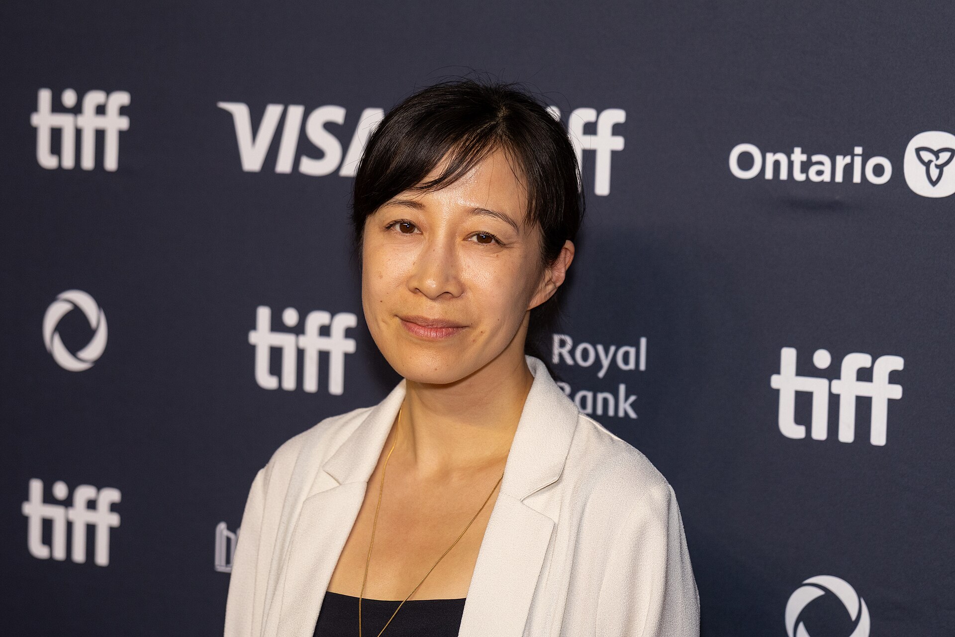 Lillian Chaw, production designer, story head, at the 2025 Toronto International Film Festival (TIFF) for the movie Space Cadet.
