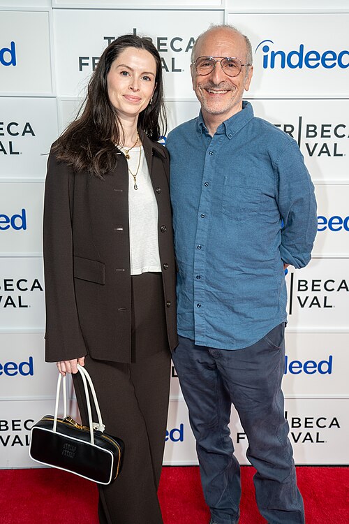 Lilly Burns and Seth Barrish during the Earth to Percy premiere at the 2025 Tribeca Festival