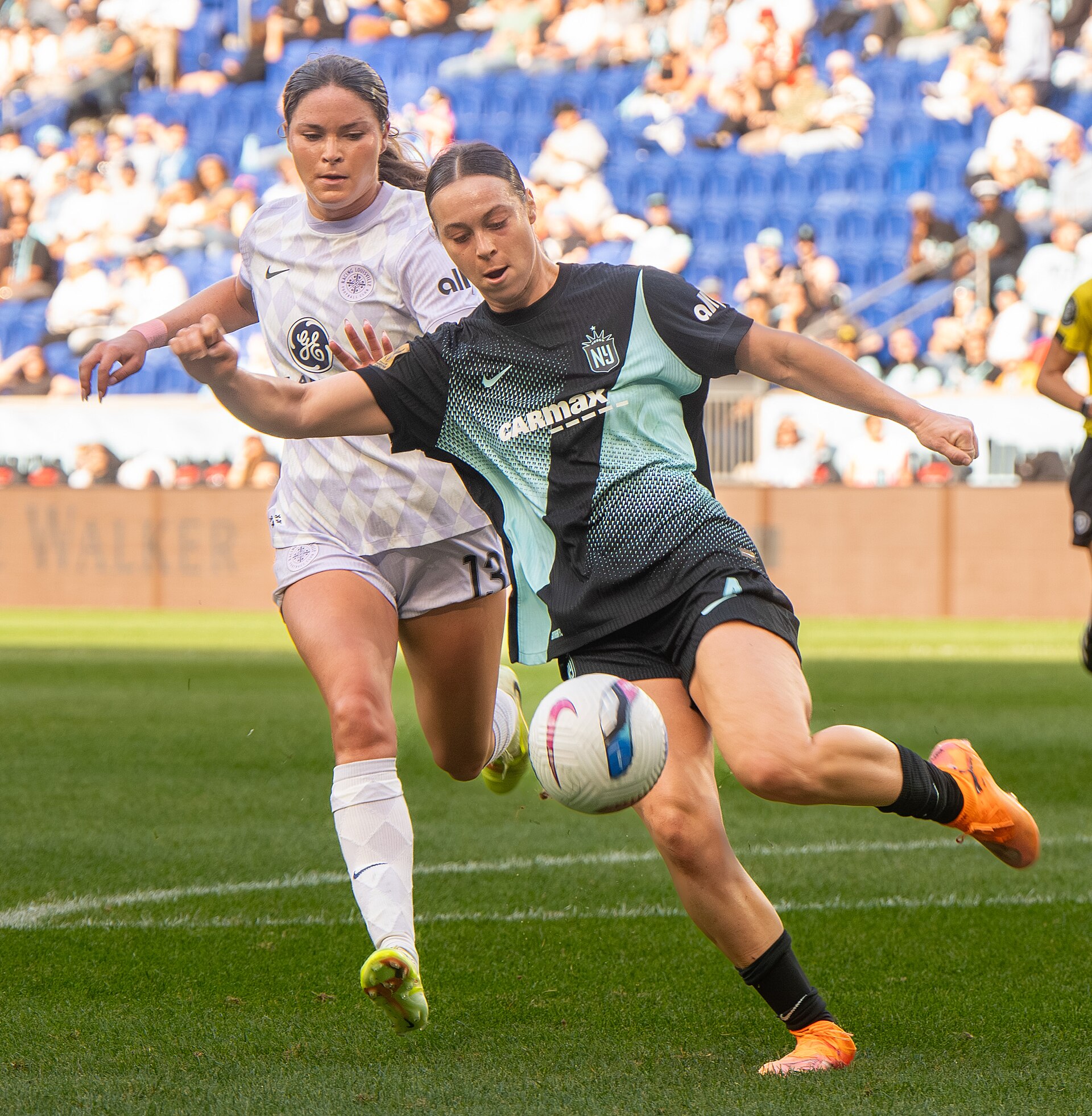 Lilly Reale during Gotham FC vs Racing Louisville on Oct 19, 2025