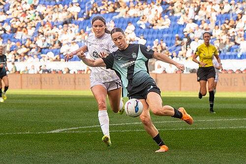 Lilly Reale during Gotham FC vs Racing Louisville on Oct 19, 2025