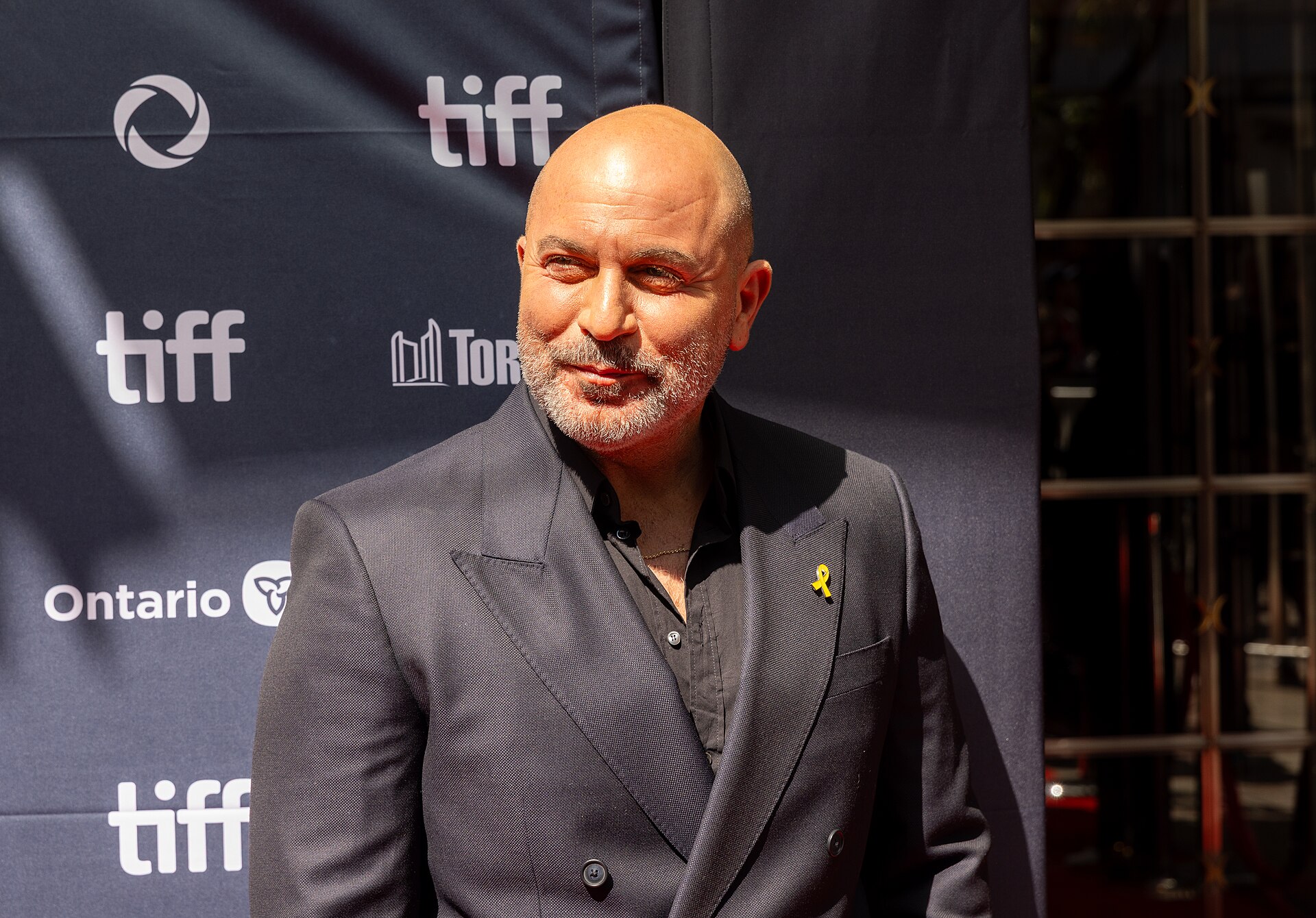 Lior Raz, actor, at the 2025 Toronto International Film Festival (TIFF) for the movie Tuner.
