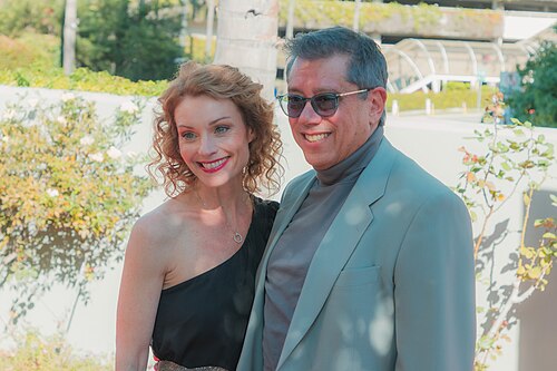Lisa Brenner & Dean Devlin at the 53rd Saturn Awards