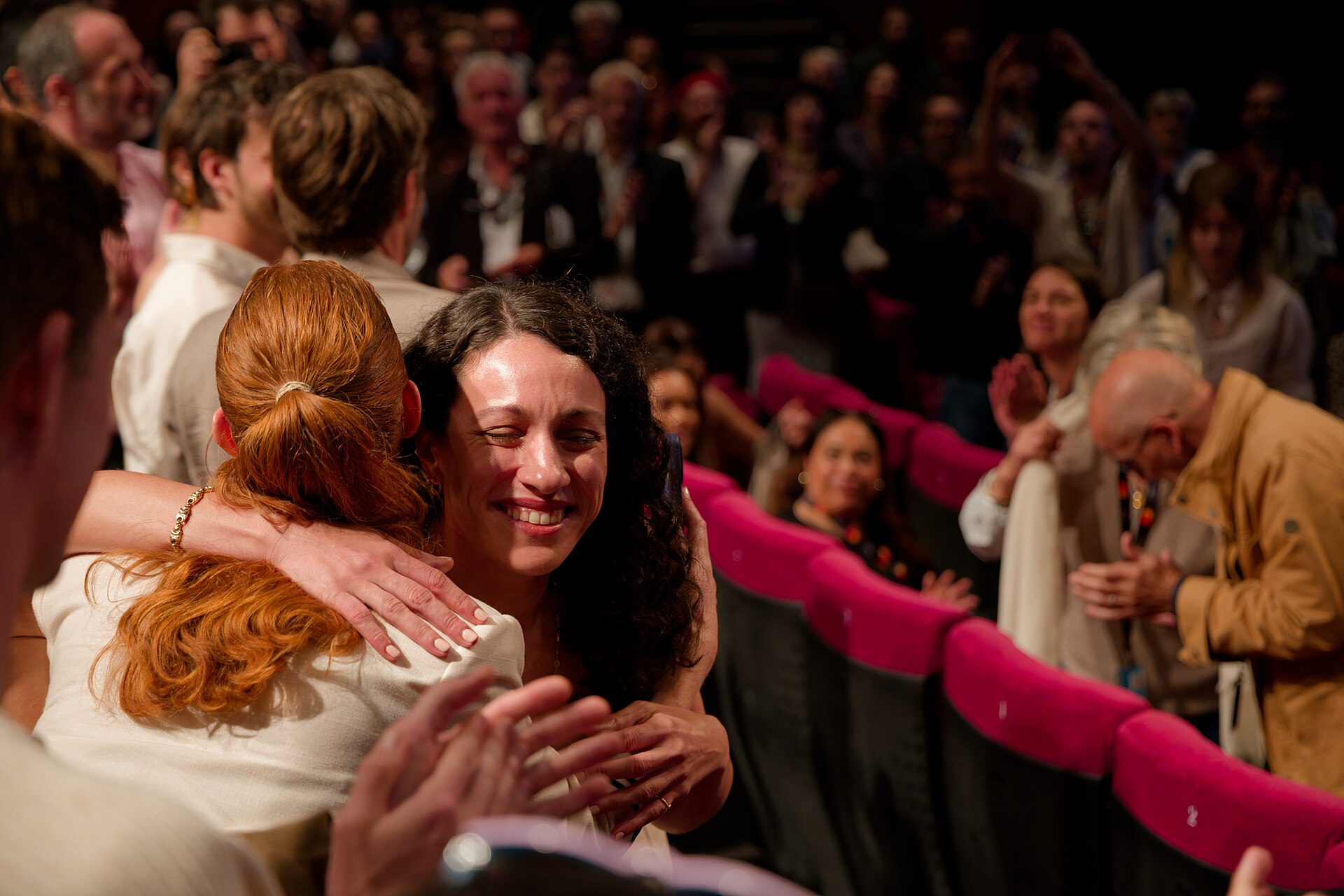 Lizzie Shapiro at the 2025 Cannes Film Festival premiere of The Plague.