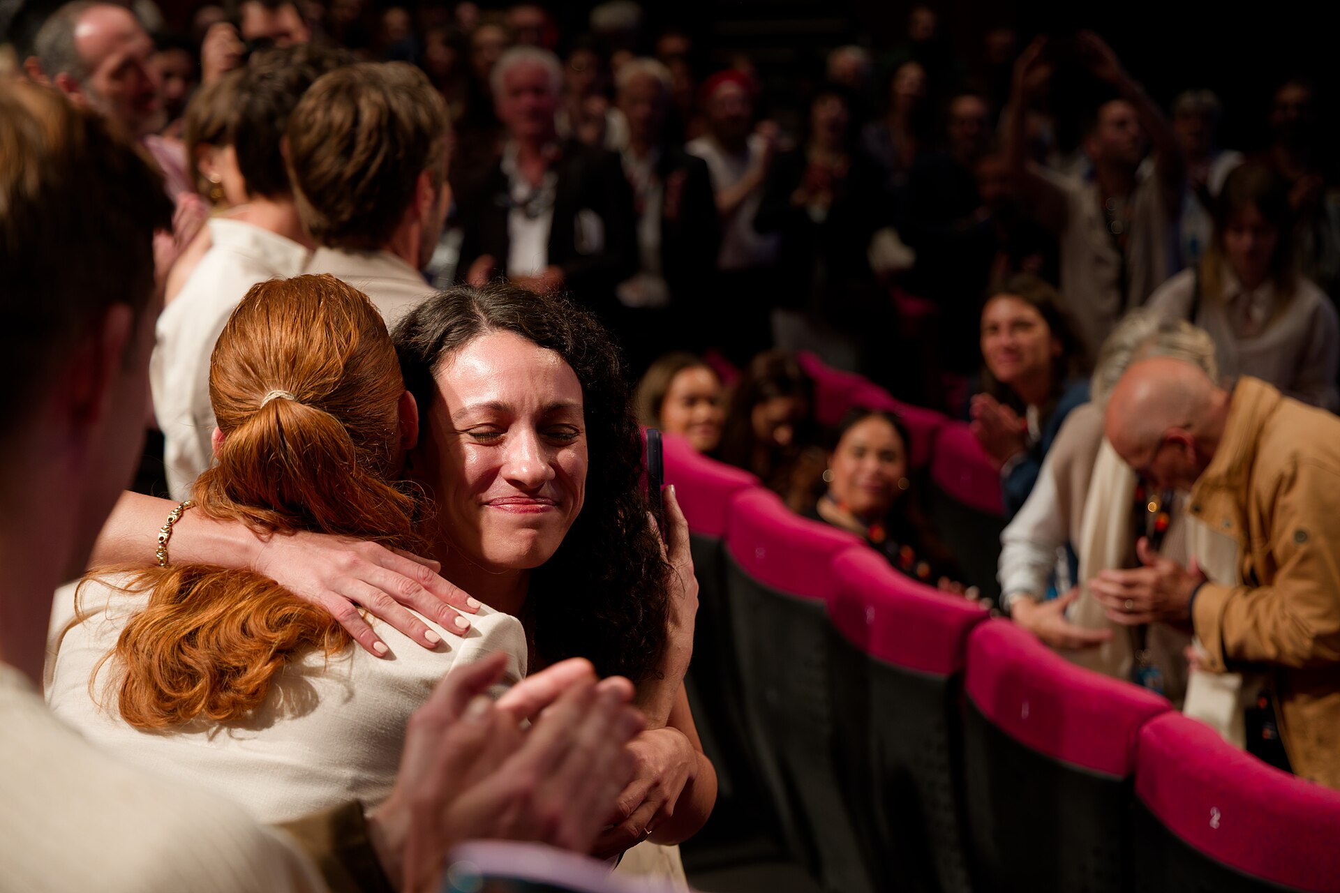 Lizzie Shapiro at the 2025 Cannes Film Festival premiere of The Plague.