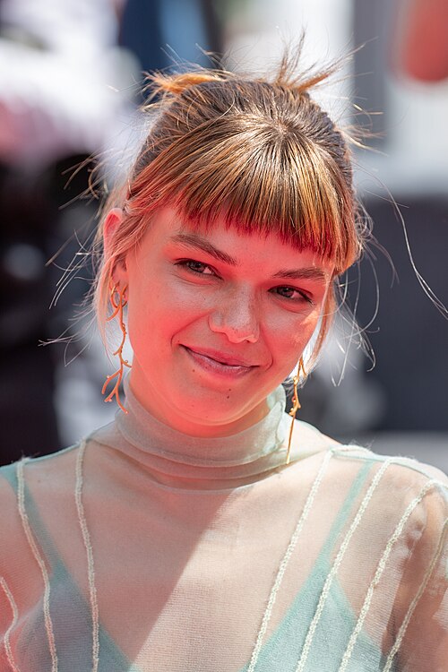 Llúcia Garcia at 2025 Cannes Red Carpet for Romería
