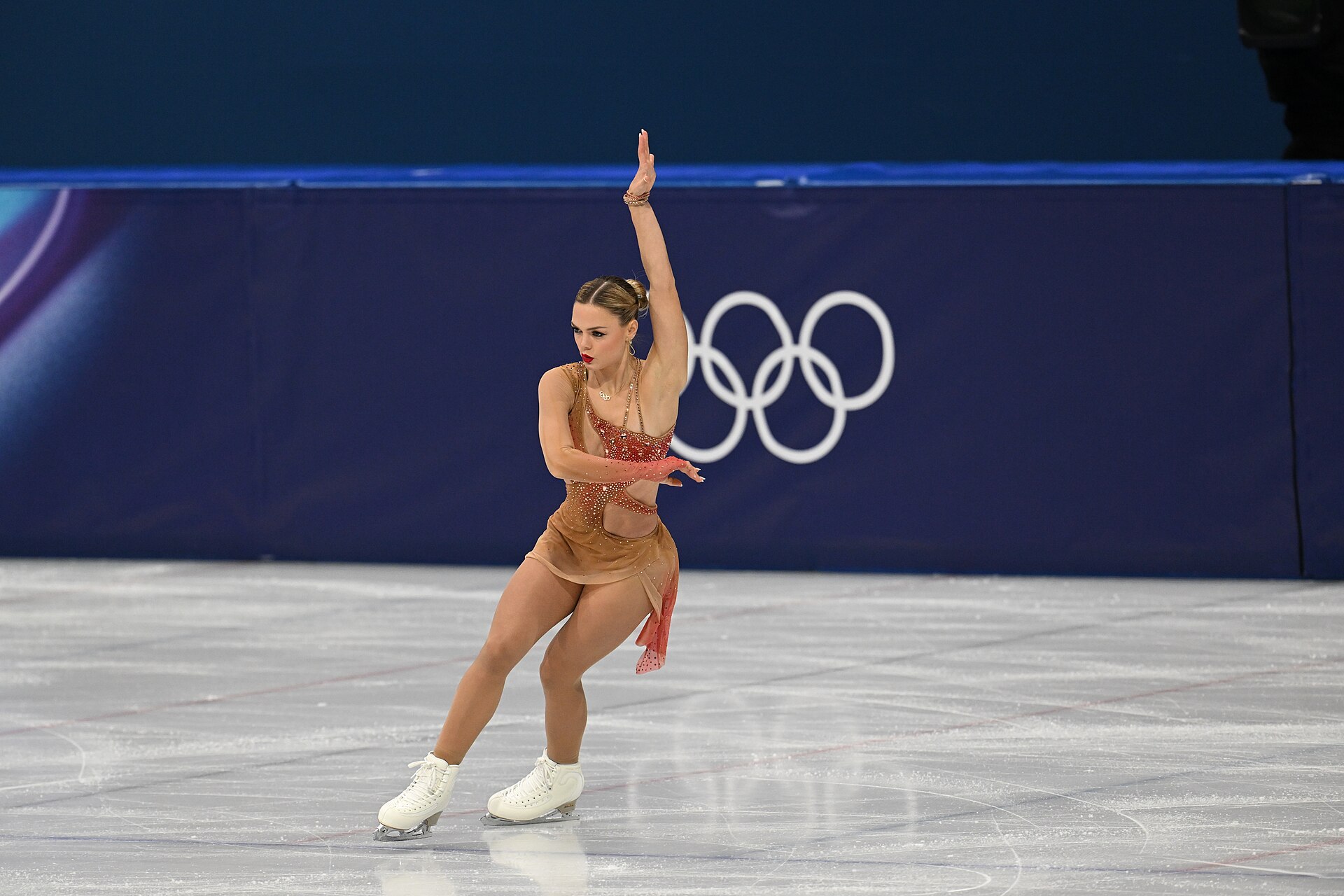MILAN, ITALY - 19 FEBRUARY 2026: Loena HENDRICKX of Belgium compete during the Figure Skating Women Single Skating Free Skating at the Olympic Winter Games Milano Cortina 2026 Milano Ice Skating Arena on February 19, 2026 in Milan, Italy