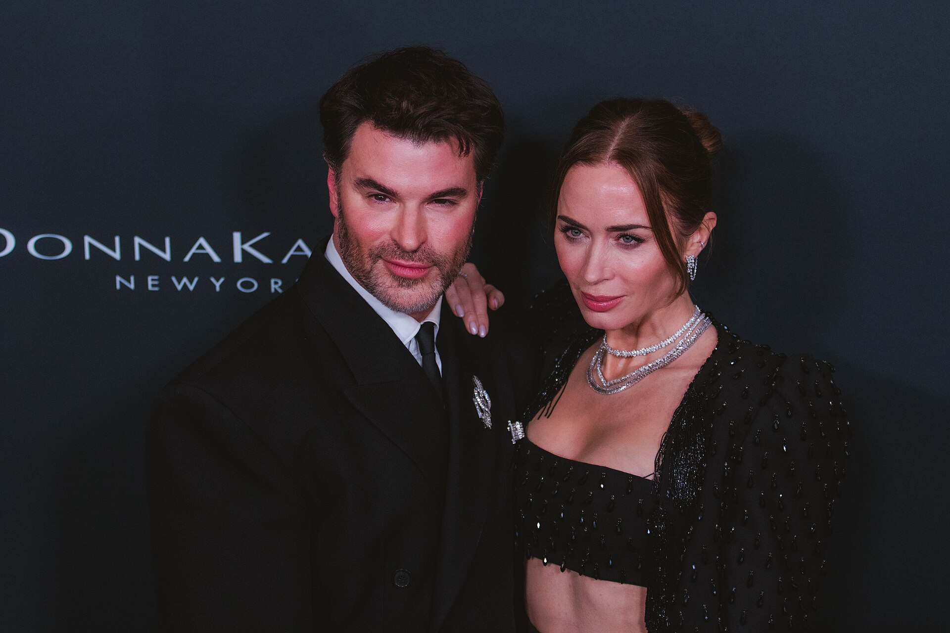 Lord Gavin McLeod-Valentine & Emily Blunt at the WWD Style Awards 2026