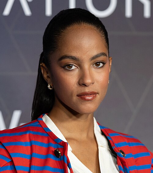 Lou Llobell at Foundations Season 3 press day