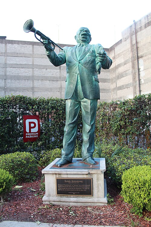 Louis Armstrong Statue in New Orleans