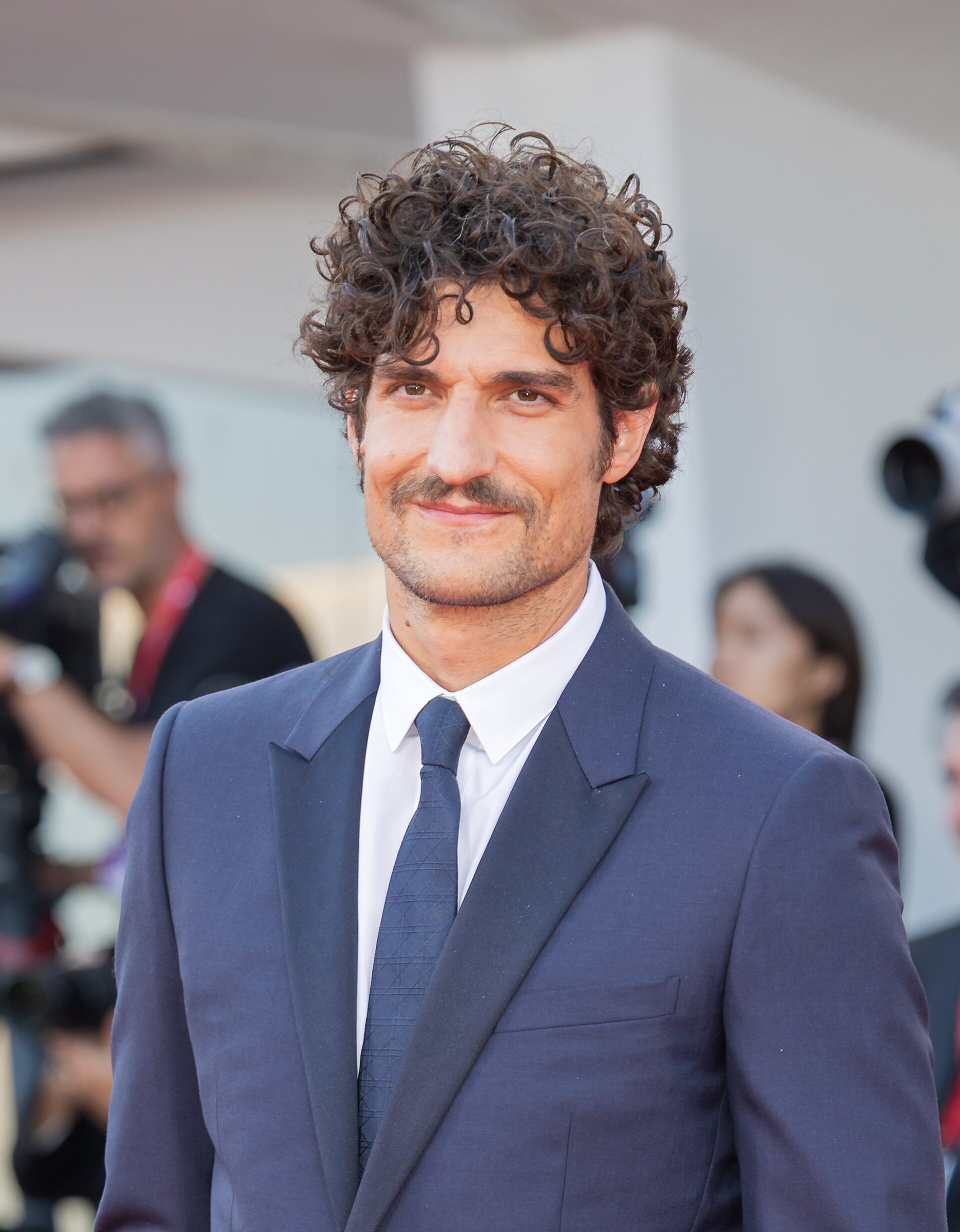 Louis Garrel, Actor, at 82nd Venice International Film Festival in Venice, Italy for the film Chien 51.