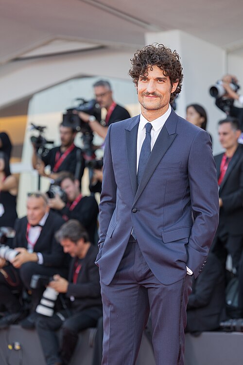Louis Garrel, Actor, at 82nd Venice International Film Festival in Venice, Italy for the film Chien 51.