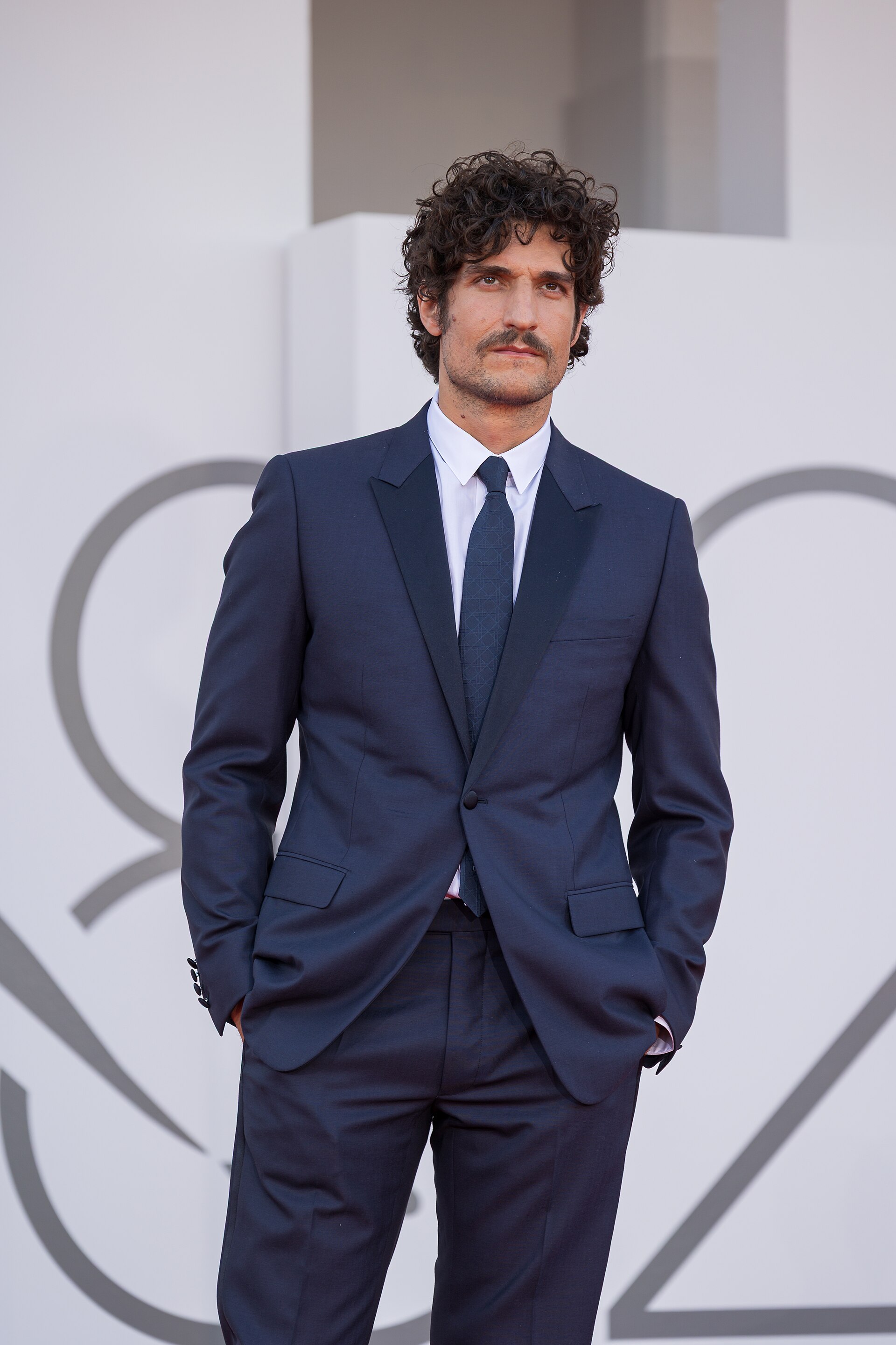 Louis Garrel, Actor, at 82nd Venice International Film Festival in Venice, Italy for the film Chien 51.