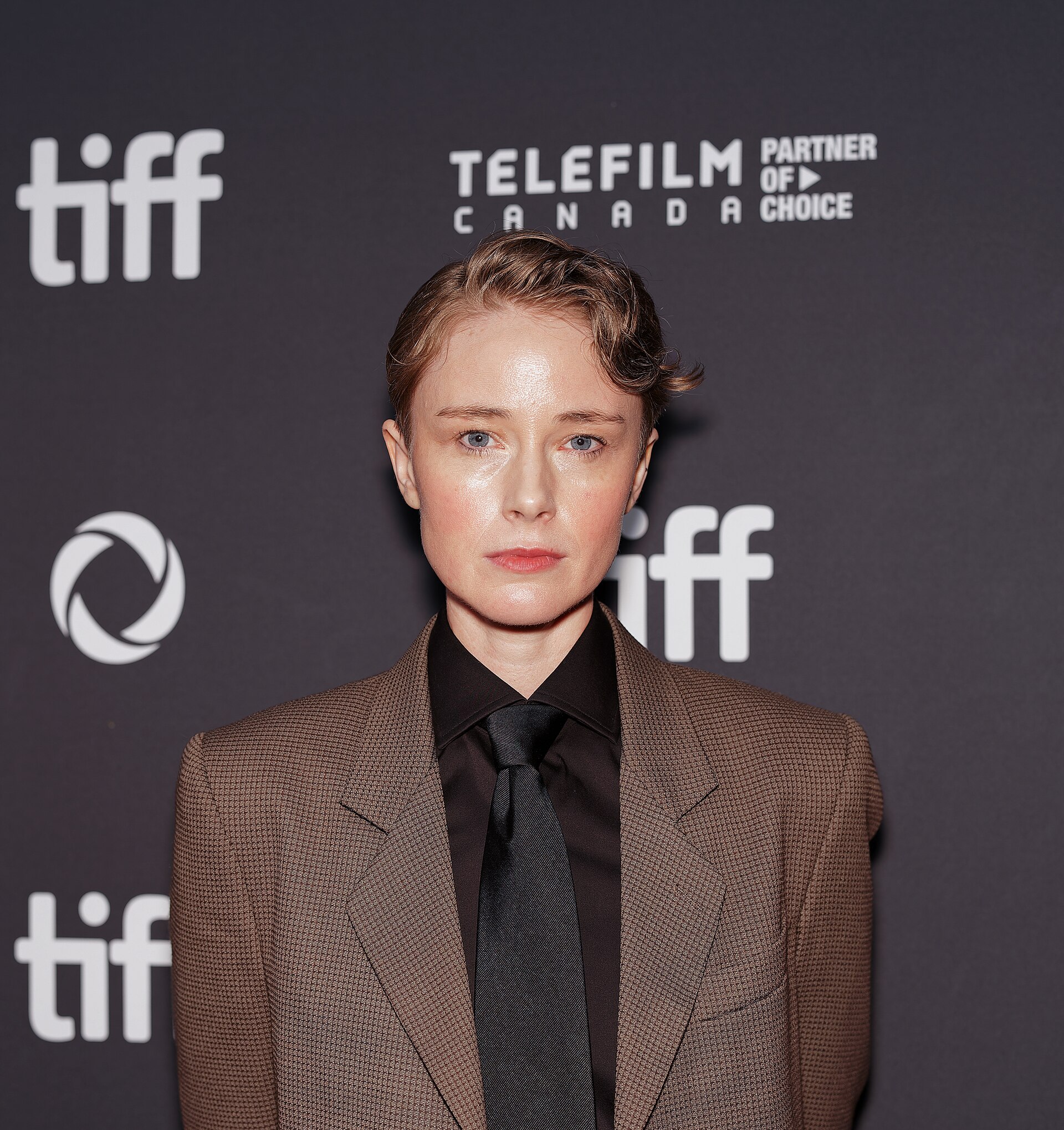 Lowen Morrow, Actor, at the 2025 Toronto International Film Festival (TIFF) for the movie Dead Lover.