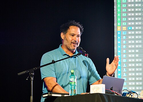 Producer and Composer Lucas Cantor runs a live demonstration during SXSW London 2025.