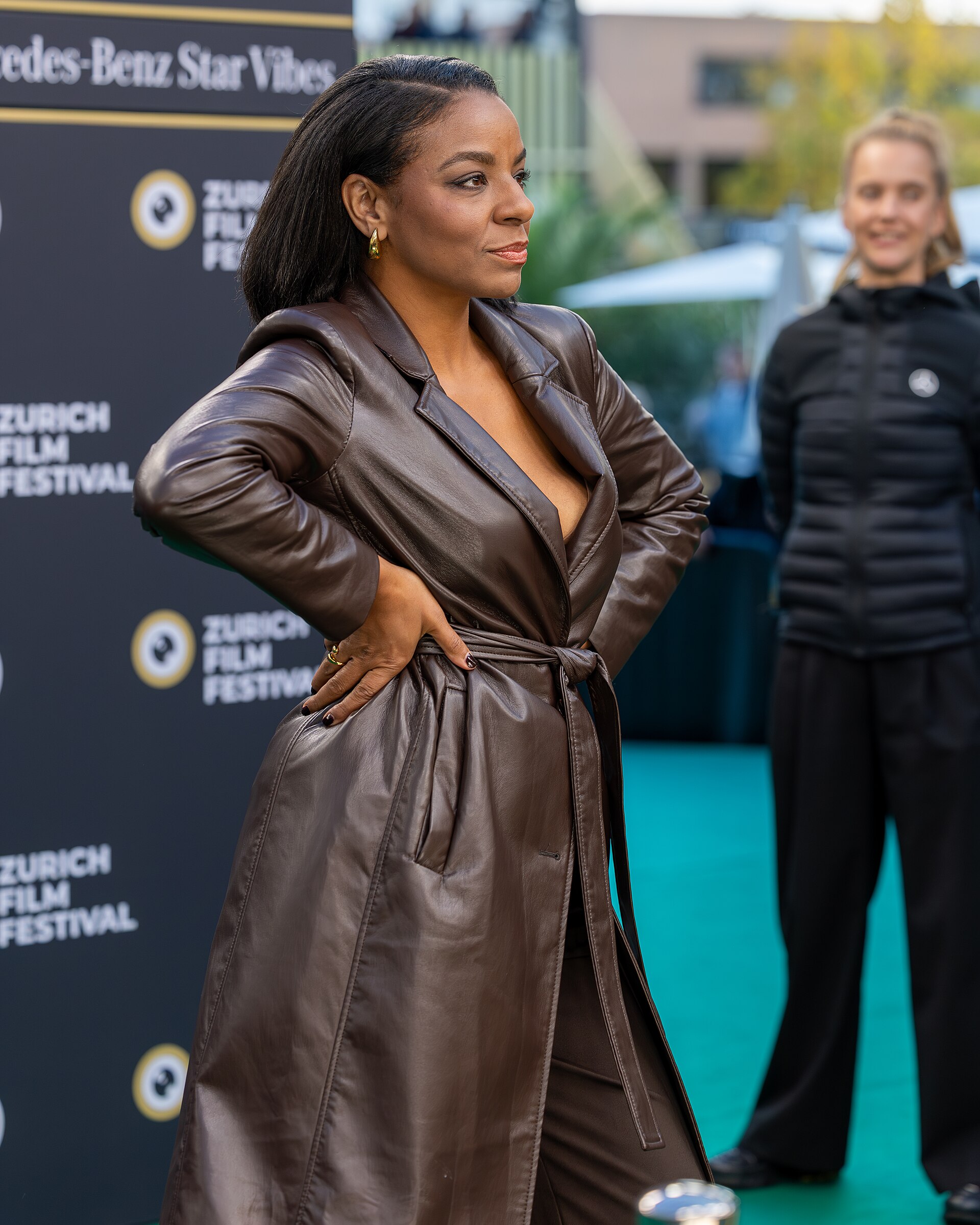 Luisa Wolf on the Green Carpet at the 2025 Zurich Film Festival.