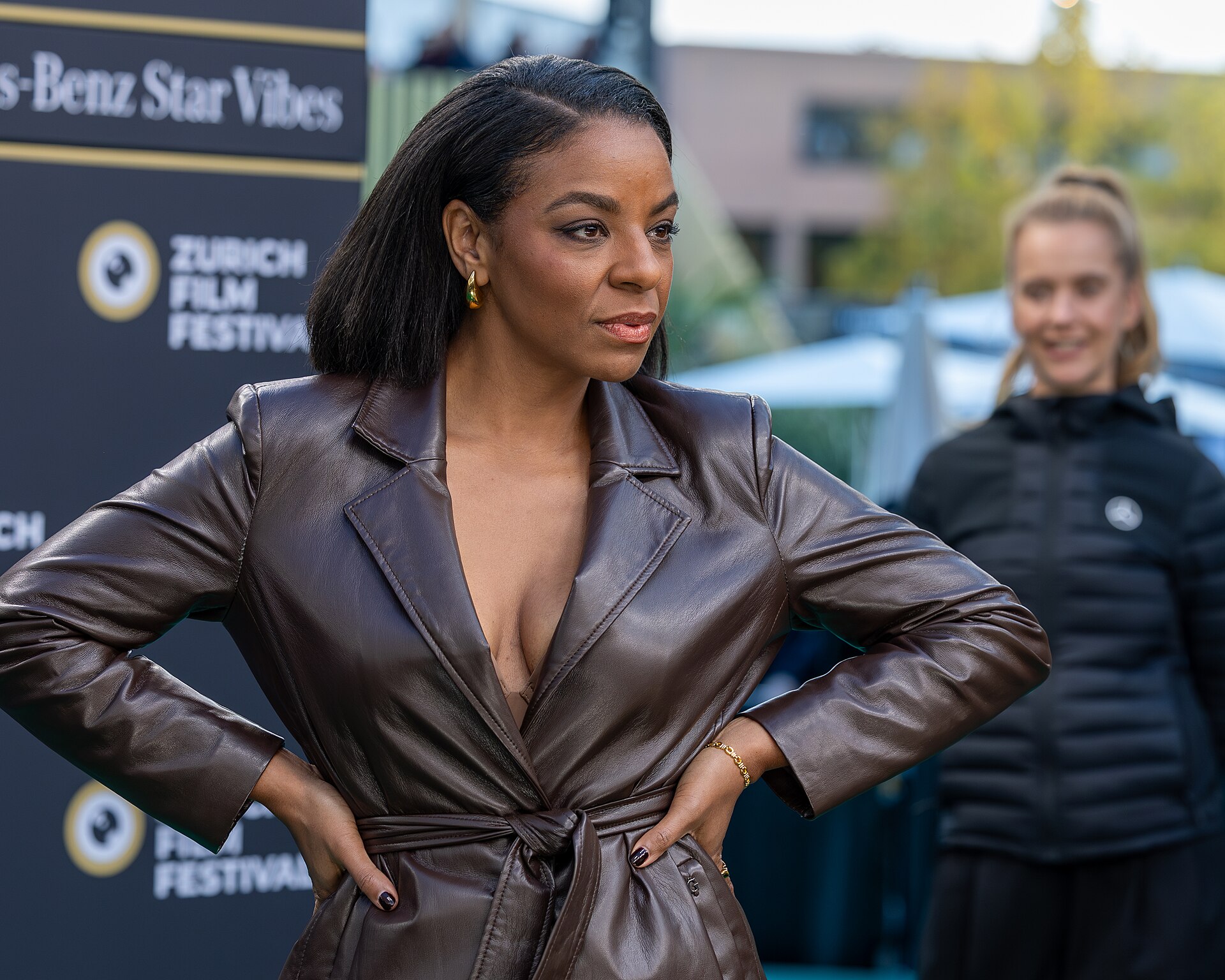 Luisa Wolf on the Green Carpet at the 2025 Zurich Film Festival.